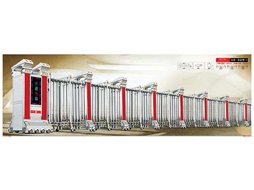 東莞伸縮門的鋅鋁合金主材設(shè)計顯大氣